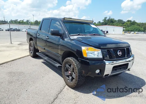 2012 Nissan Titan Sv from USA, damaged, VIN 1N6BA0EC4CN320256